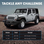 4" Lift Kit with Shocks for Jeep Wrangler JK Unlimited (2007–2018)