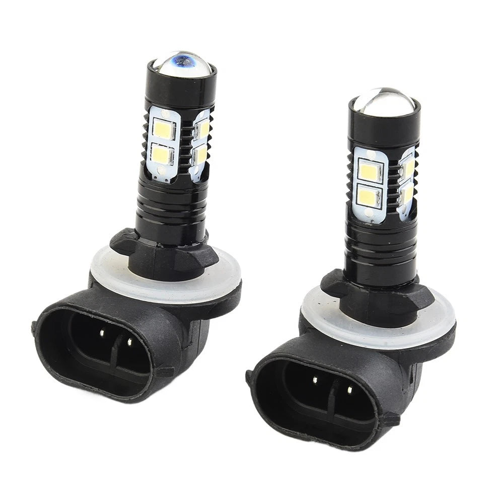 2X LED Bulbs 881/886/889 for Fog Light (6000K)