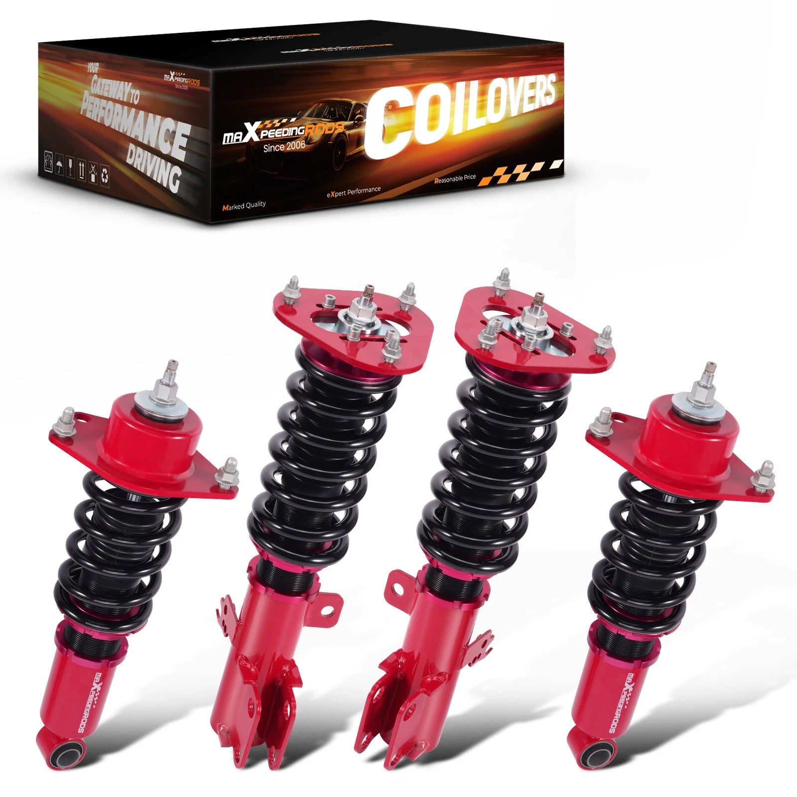 Coilovers Shocks 24 Click Damper for Toyota Corolla (2009–2019) Suspension Kit