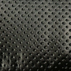 Leather Steering Wheel Cover Black Perforated AXX Fitment for GMC (2010–2024)