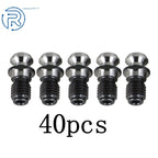 40Pcs Coolant Pull Stud Retention Knob CAT40 45° 0.740" for Mazak Fadal Hurco