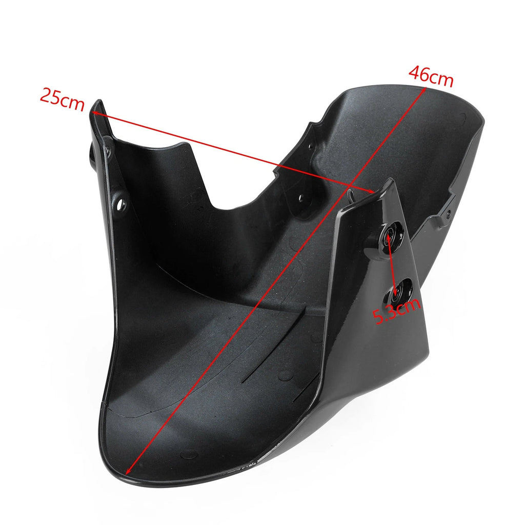 Front Fender Mudguard for Yamaha MT-09/SP FZ-09 (2021–2023) XSR900/GP (2022–2025) Black
