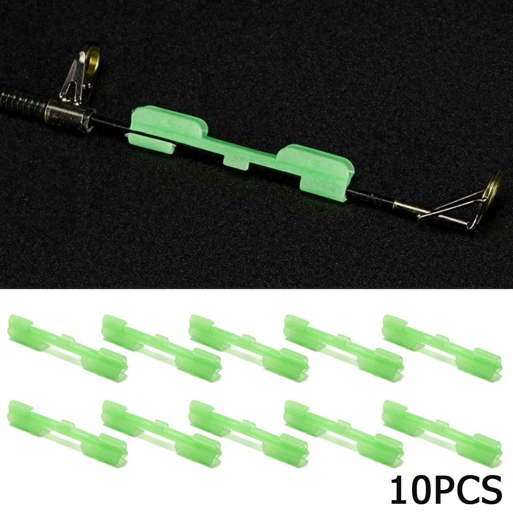 Fishing Rod Clip for Night Fishing (Fluorescent Glow)