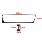 Carbon Look Center Air Conditioner Vent Outlet Cover Trim for Audi Q5 (2009-2017)