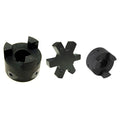 Set of 2 L095 L-Jaw Couplings w/ Rubber Spider Coupler for