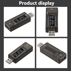 USB Current Meter LCD Ammeter Power Capacity Tester