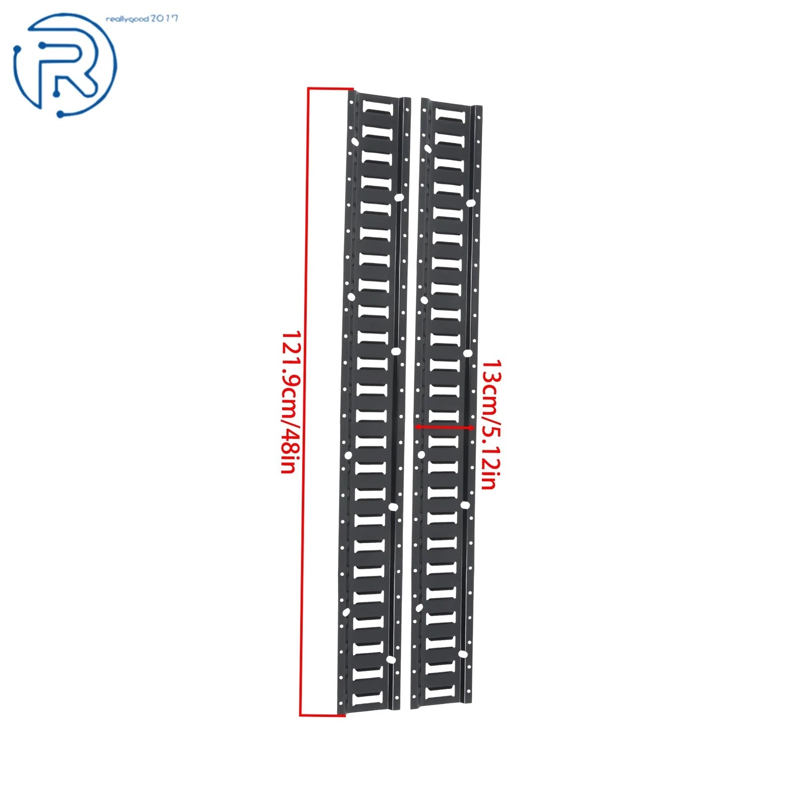 Set of 8 Heavy Loads Horizontal Track Tie Downs for Van Truck
