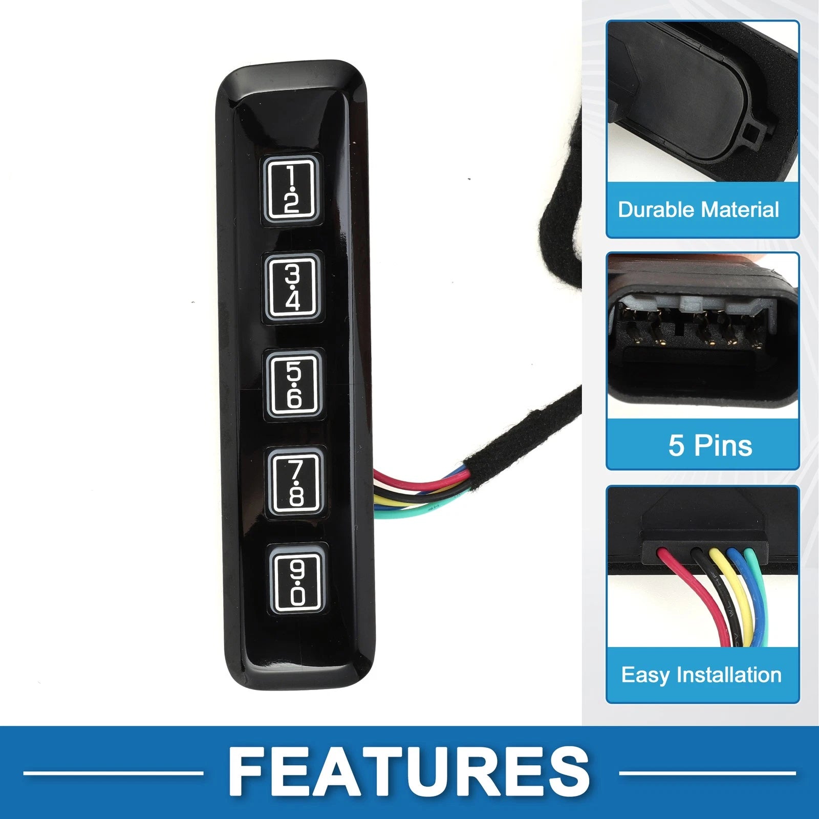 Car Door Lock Switch for Ford F-150 F-250 F-350 (2011–2016) No.FL3Z-14A626-AD/AA