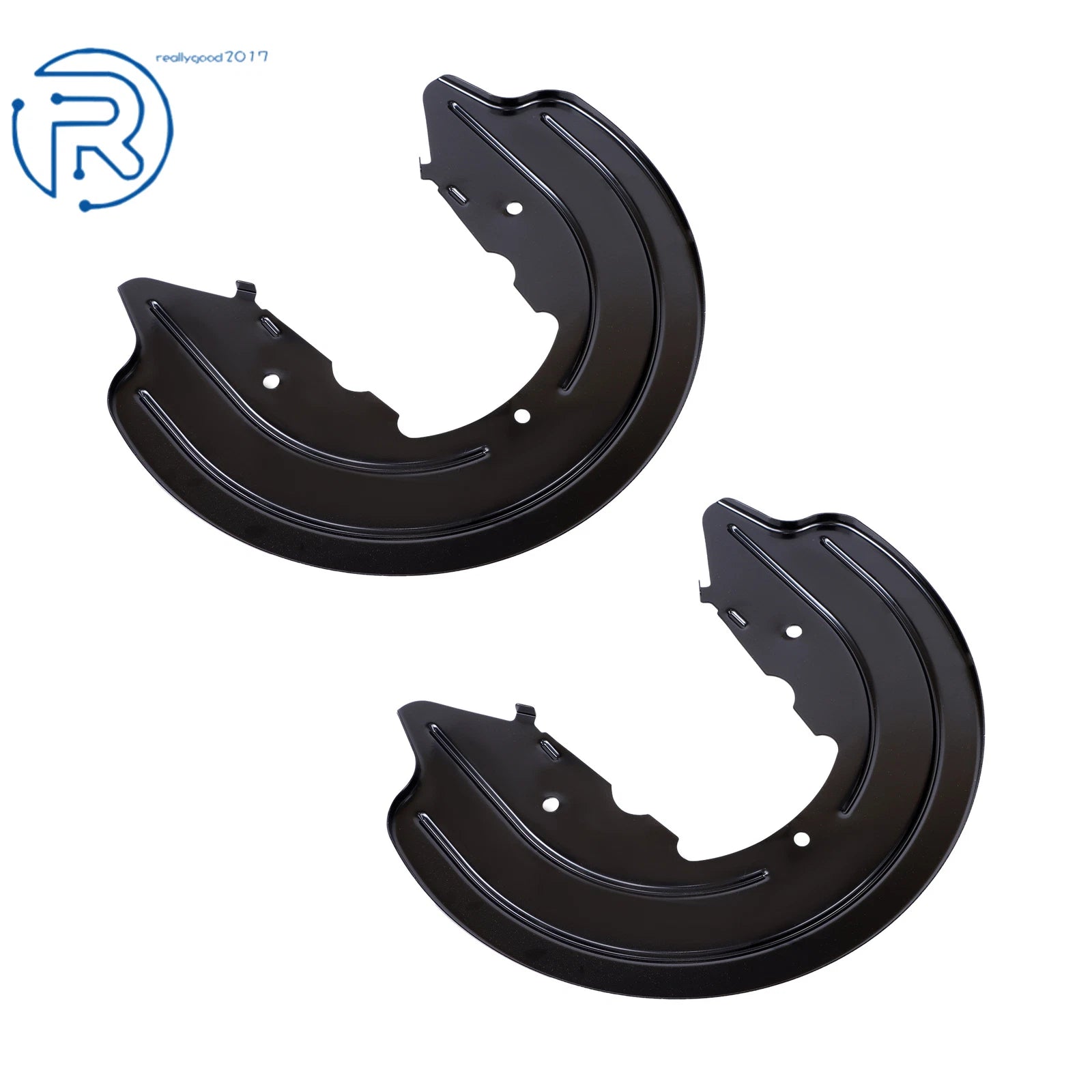 Rear Brake Dust Shield Backing Plates Pair for Ford Mustang (1994–2004)
