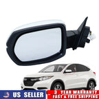 Left Side Manual Folding Mirror with Signal Light & Heat for Honda HR-V (2016–2018)