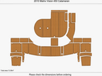 EVA Pad Flooring Mat for 2010 Matrix Vision 450 Catamaran