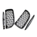 Black Frame & Chrome Grille for BMW E90 (2005-2008)