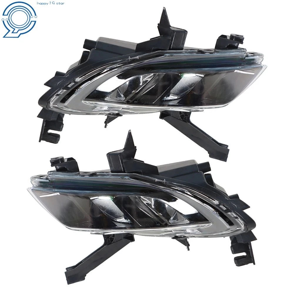 Front Bumper Fog Light Lamps Assembly Kit for Nissan Maxima (2016–2019)