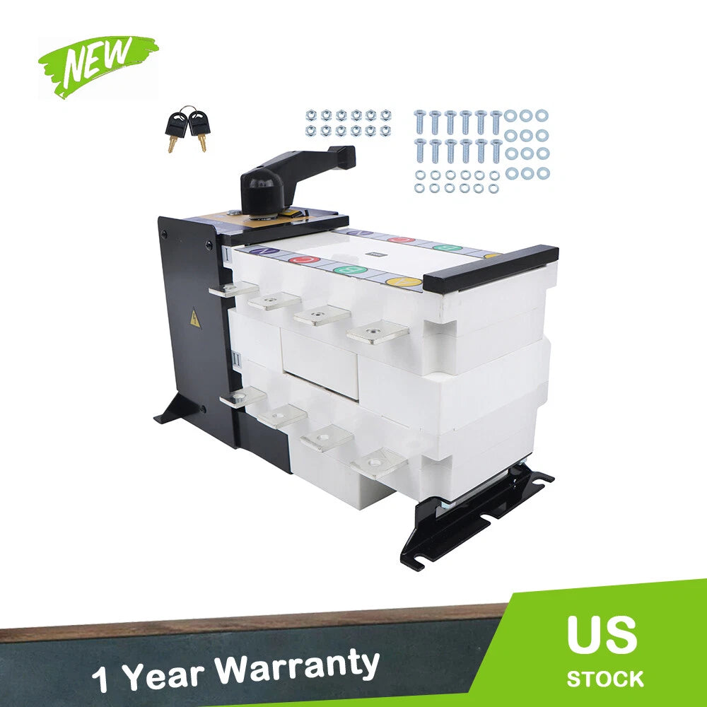Automatic Transfer Switch for Industrial Generators (110/220V)
