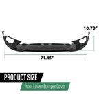 Front Lower Bumper Cover for Jeep Grand Cherokee (2014–2018) w/ Fog Light Hole