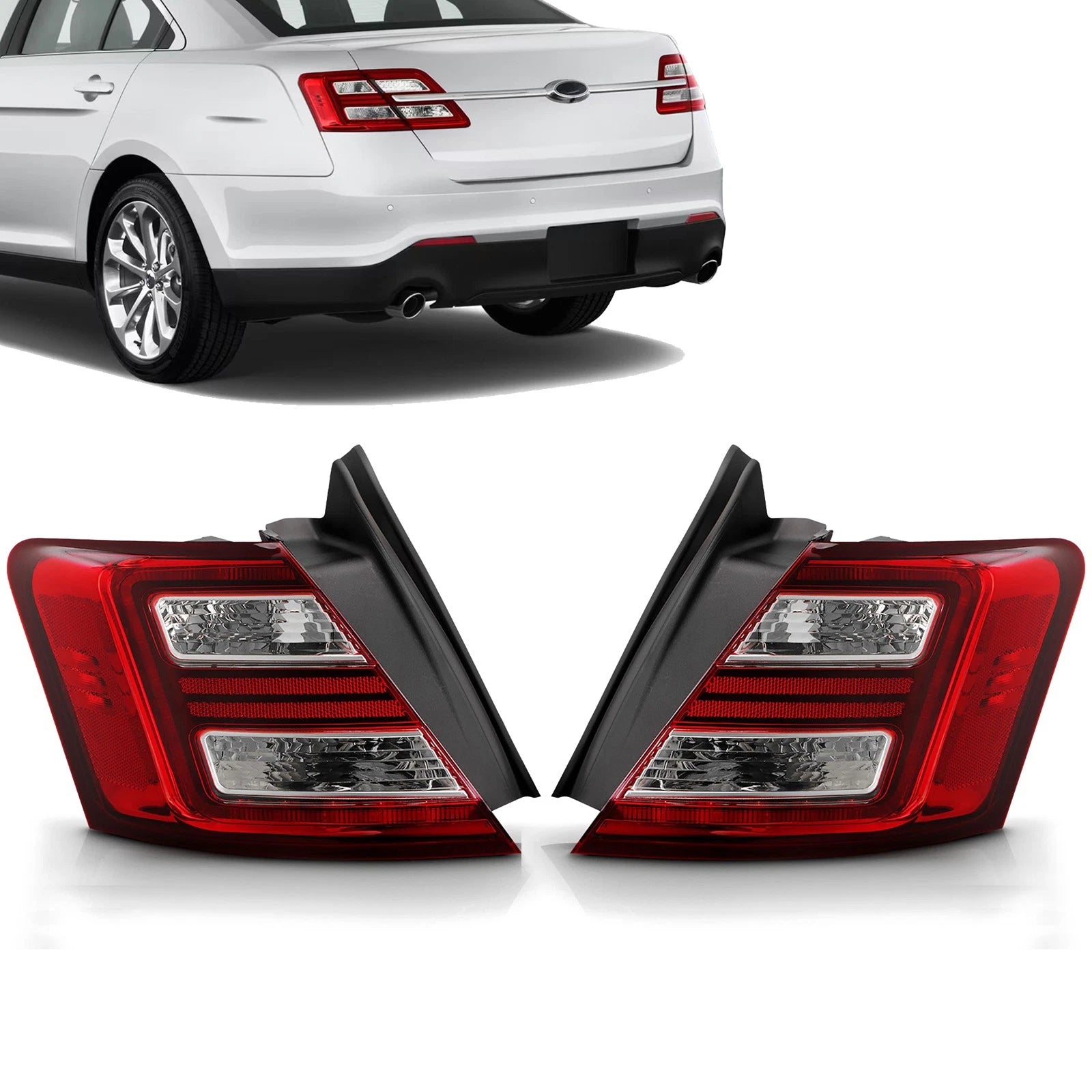 LED Tail Light for Ford Taurus (2013–2019) Left + Right Pair