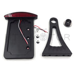 Side Mount License Plate Bracket w/ LED for Suzuki Kawasaki Yamaha