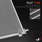 A/C Condenser with Receiver Drier for Mitsubishi Mirage (2017-2022)