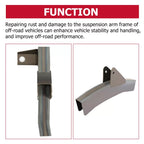 Front Left Driver Trail Control Arm Frame Rust Repair for Jeep Wrangler TJ (1997–2006)