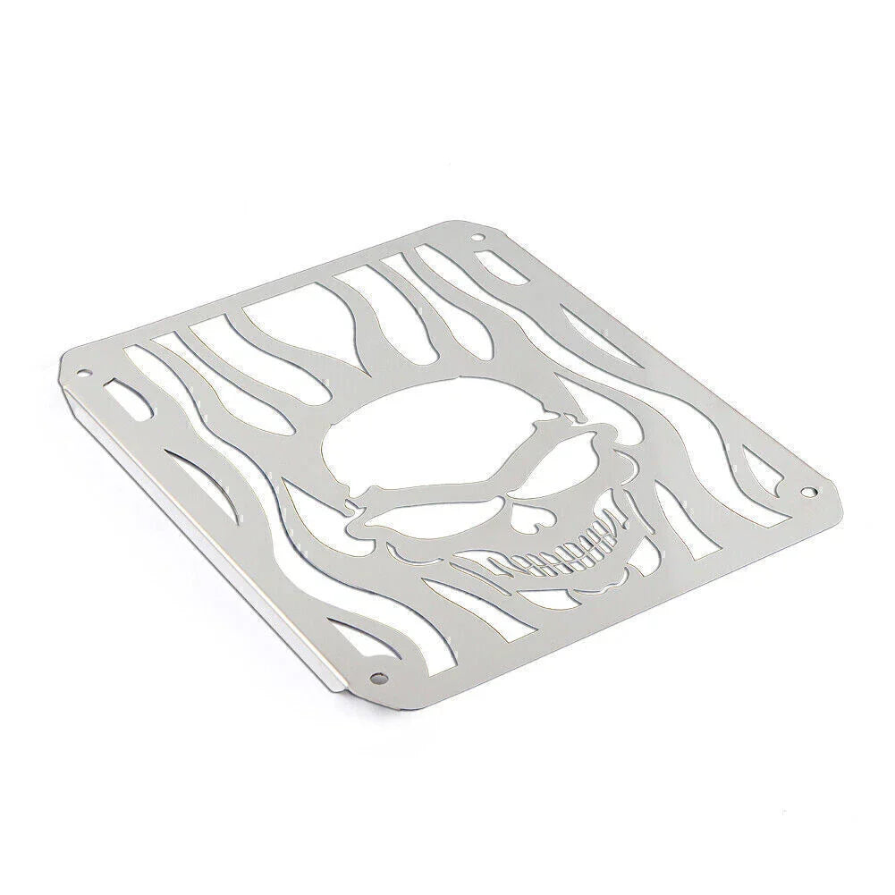 Skull Stainless Radiator Grill Guard Cover for Kawasaki Vulcan VN400/800 (95-06)