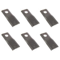 6X RH Disc Mower Blade 125446 for Gehl Disc Mower 162 165 2340 2360