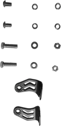 End Bracket Kit for ATV/UTV Pod Lights (Heavy-Duty Aluminum)