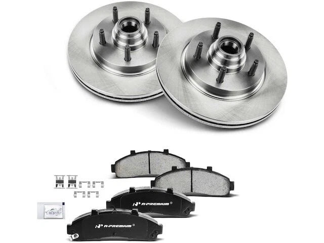 Brake Pad and Rotor Kit for Mazda B2500 (1998–2000) VV761FH