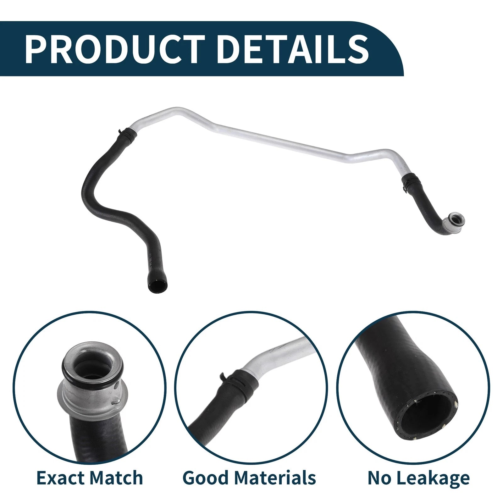 Radiator Hose for Mercedes-Benz E-Klasse (2003–2009) 2115000472