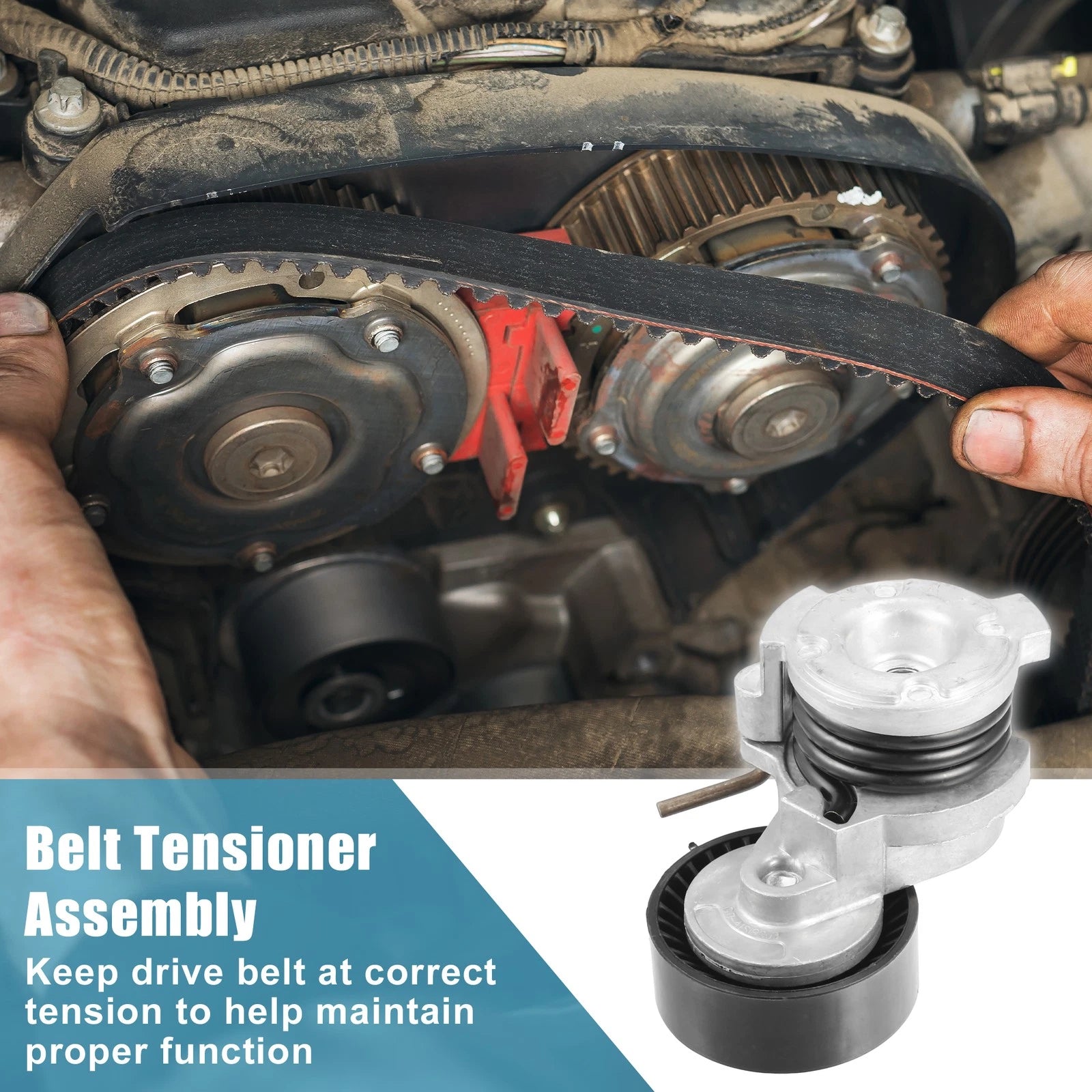 Belt Tensioner Pulley No. 11287505224 for BMW 545i (2004–2011)
