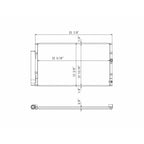 Replacement A/C Condenser Repair Part For 2017-2020 Toyota 86 Coupe