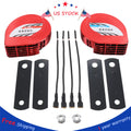 12V Waterproof Compact Horn for Universal Fit Car Truck