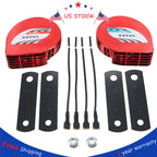 12V Waterproof Compact Horn for Universal Fit Car Truck