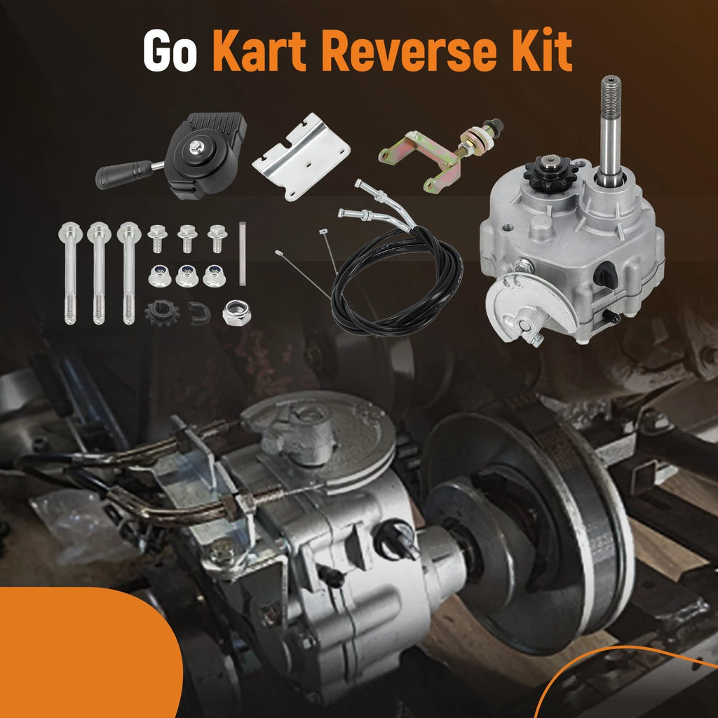 Forward Reverse Gear Box for Go Kart (2HP-14HP Engine, 5/8")