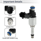 Fuel Injector for Hyundai Tucson 1.6T (2016-2018) - 1 x Black Injector