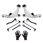 Front Lower Control Arms with Ball Joints & Tie Rods for Nissan Altima (2007–2013)