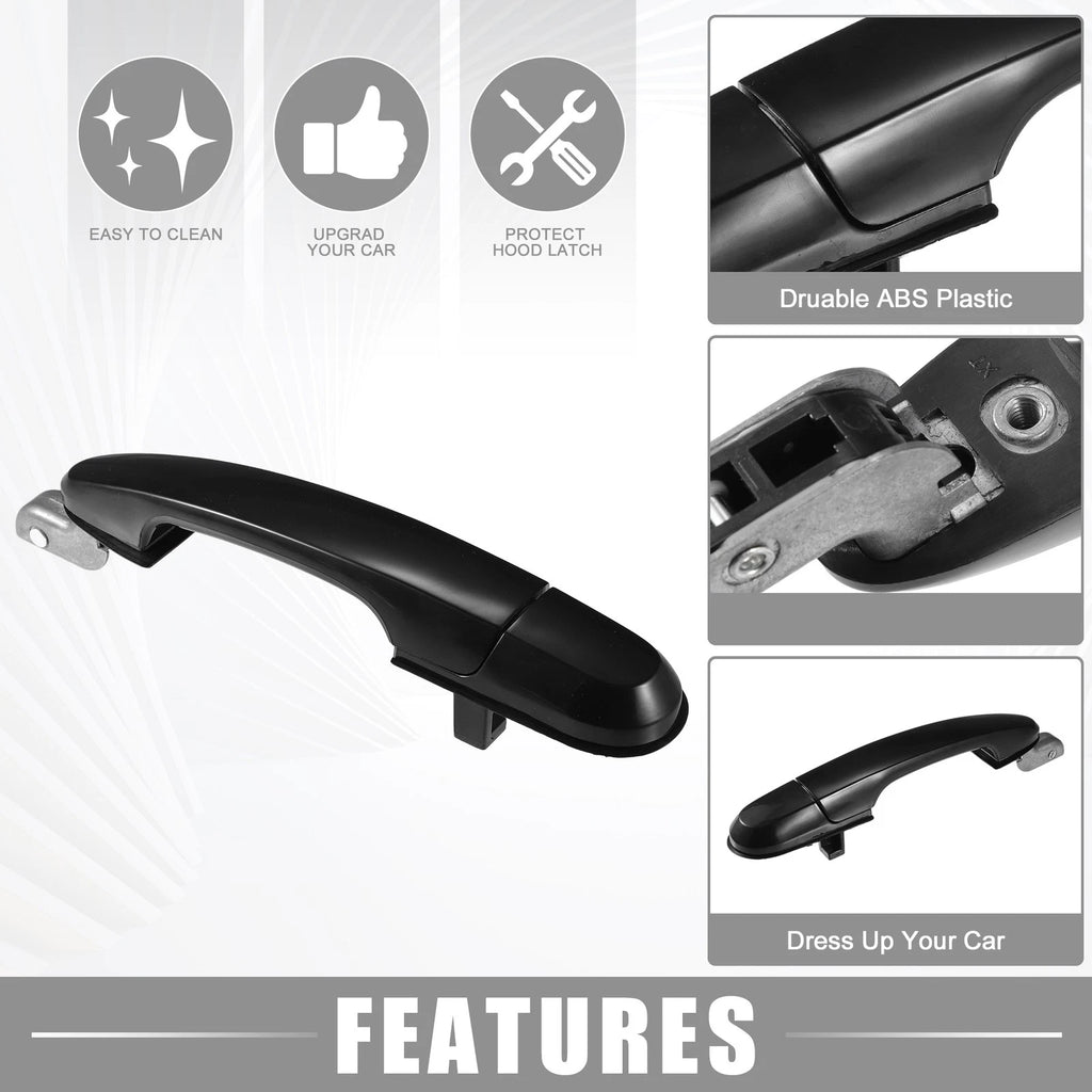 Rear Left Door Handle for Hyundai Tucson (2005–2009) NO.836502E000