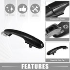 Rear Left Door Handle for Hyundai Tucson (2005–2009) NO.836502E000