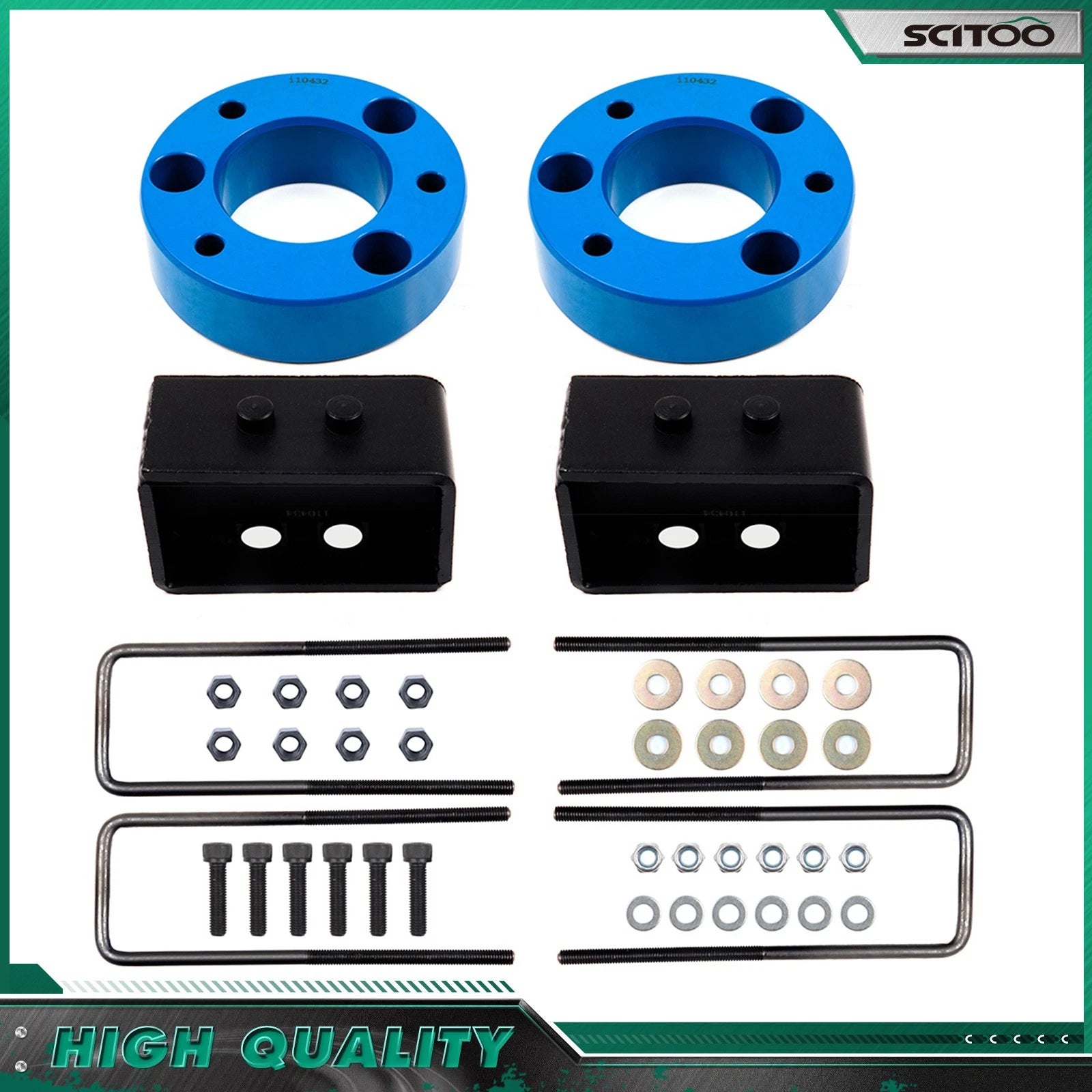 2.5" Front & 2" Rear Leveling Kit for Ford F150 (2004–2020)