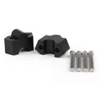 7/8" Handlebar Riser Mount Clamps for Kawasaki Z250 (2013–2018)