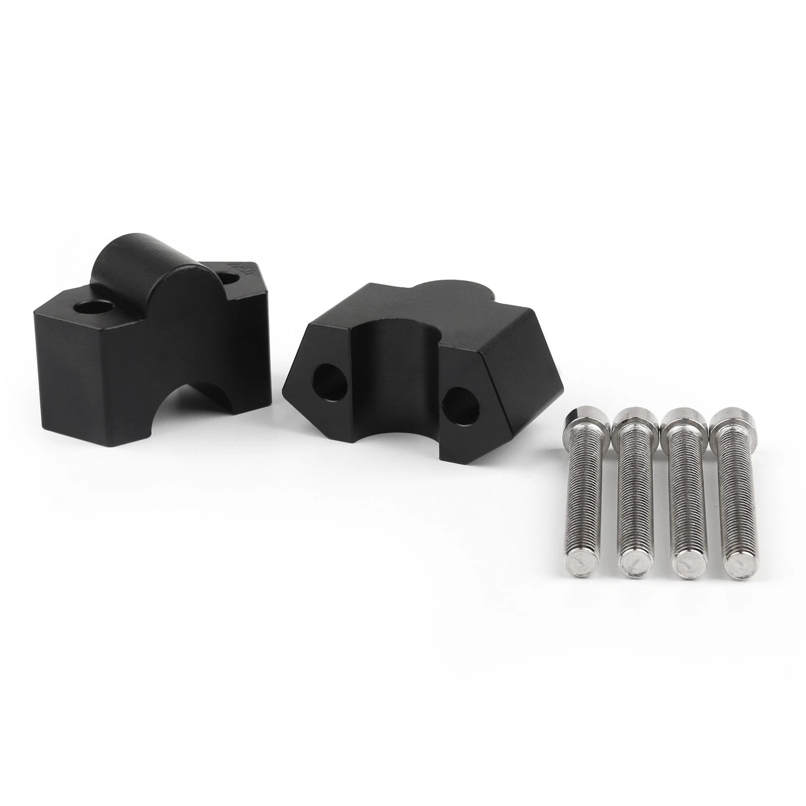 7/8" Handlebar Riser Mount Clamps for Kawasaki Z250 (2013–2018)