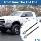 2X Front Inner Tie Rod End Links for Dodge Dart, Chrysler 200 (No.EV801132)