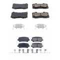 PowerStop Z17 Low-Dust Ceramic Disc Brake Pad Kit for GMC Canyon Colorado (2015–2023)