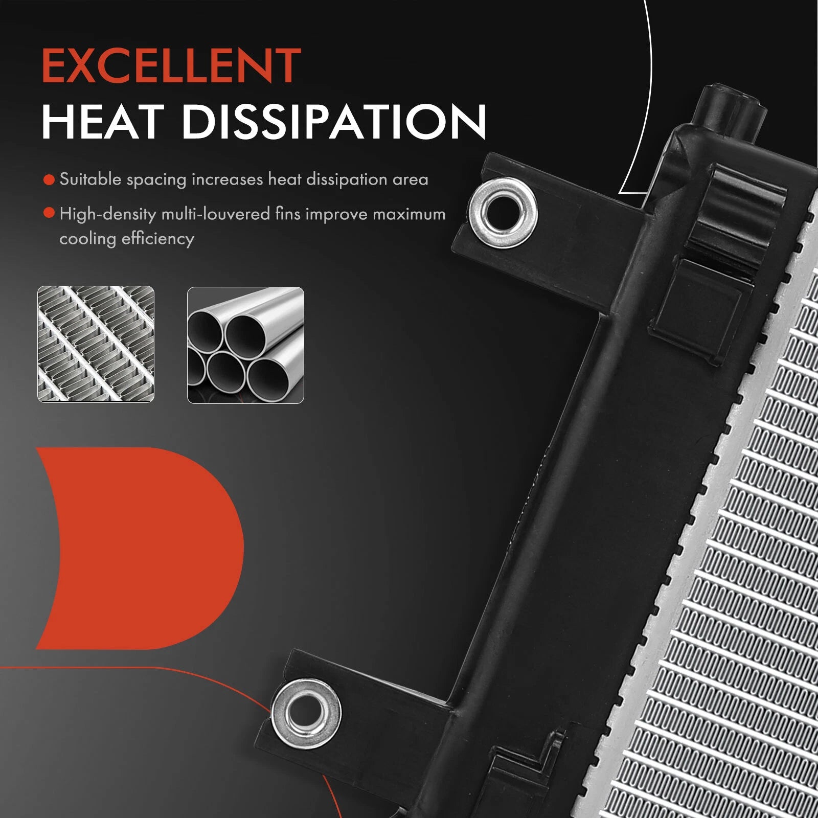 Aluminum Radiator for Nissan Leaf (2018-2024)
