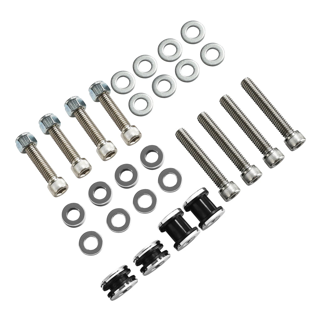 Sissy Bar Docking Hardware Kit for Harley Softail Fat Boy Deluxe (2008–2017)