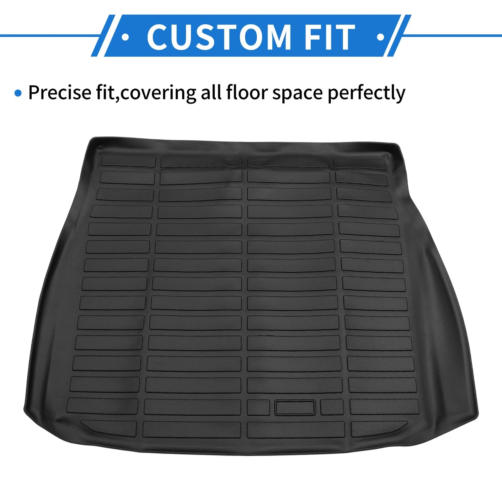 Cargo Liner Rear Trunk Mat for Toyota Venza (2021–2024) TPE Long Stripe