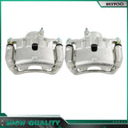 Front Brake Calipers w/ Bracket for Kia Forte (2014–2018)