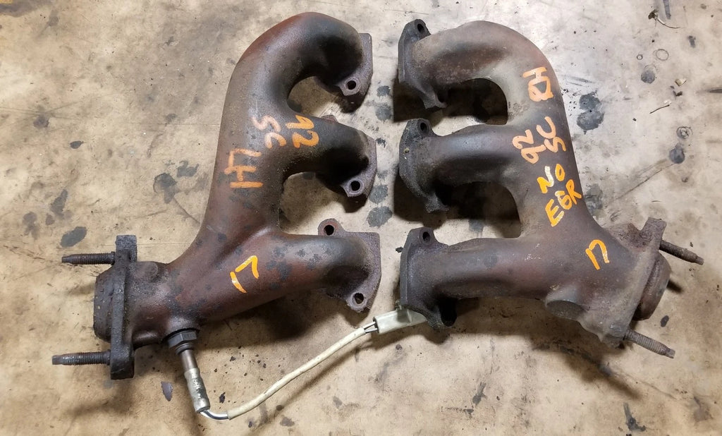Exhaust Manifold Set without EGR Port for Thunderbird SC Cougar XR7 (1989–1992)