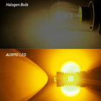 2X AUXITO 7443 7440 7444 Amber LED Turn Signal Bulbs for Chevy H