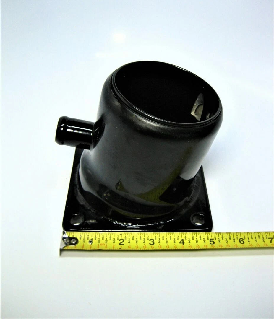 MG-363 Black Aluminum Exhaust Mixing Elbow for
