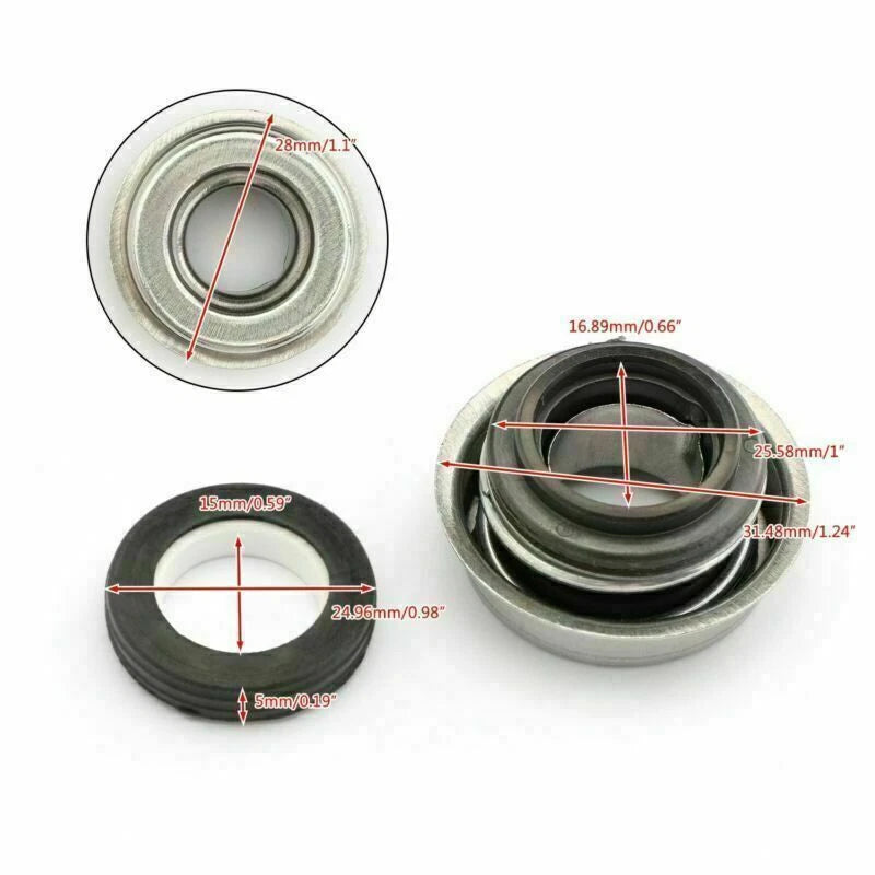 Water Pump Seal for Honda TRX450R/TRX450ER (2004–2009)